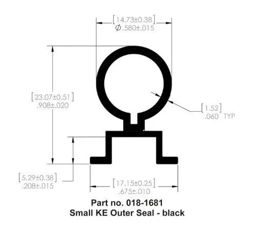 SMALL EK OUTER SEAL-9/10 X 11/